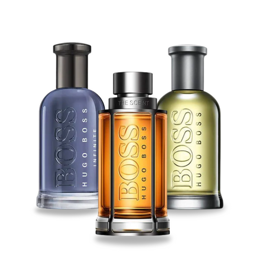 Zestaw promocyjny 3 perfum: BOSS BOTTLED, BOSS THE SCENT y BOSS BOTTLED INFINITE 100ml